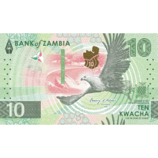 (189) ** PNew (PN62) Zambia - 10 Kwacha (2024 (2025))